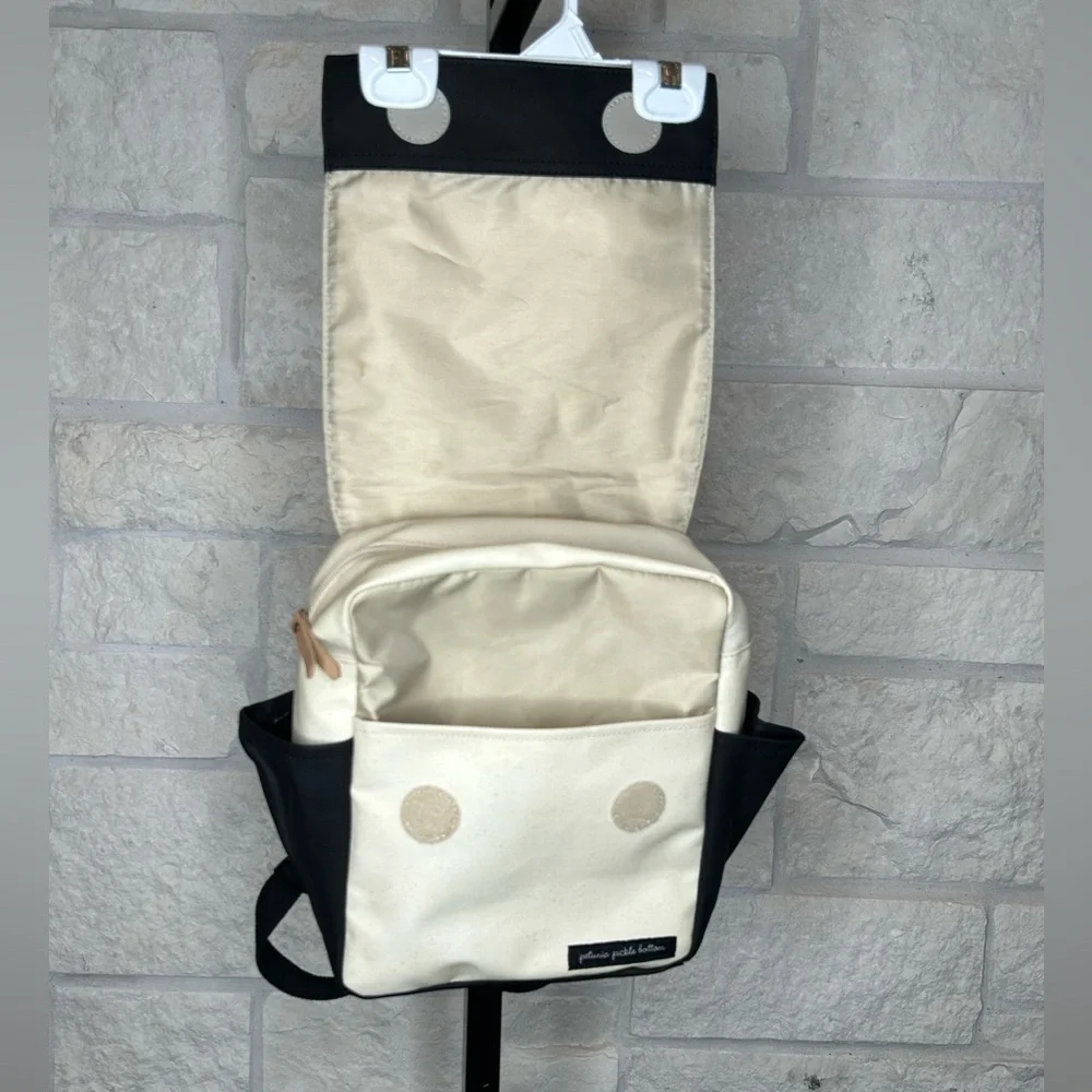Petunia Pickle Bottom Axis Birch Black Backpack Diaper Bag